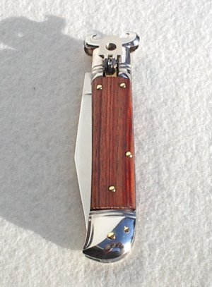 NEW OLD STOCK GENUINE ROSEWOOD ( INOX ) AUTO LEVER LOCK SHOT SHELL PULLER - NEEDS REPAIR 