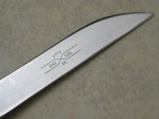 Schatt & Morgan Keystone Series XX Reverse Worm Groove Bone 042149 Moose Knife in Box c.2010