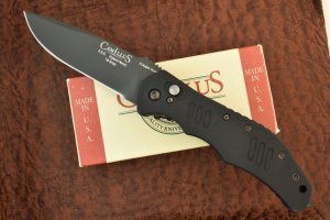 CAMILLUS MADE IN USA DARREL RALPH 18 X-RAY AUTO AUTOMATIC KNIFE PLAIN EDGE 
