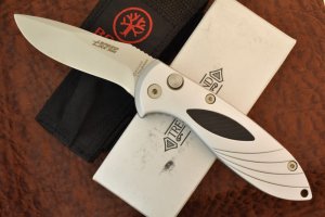 BOKER TREE BRAND STAINLESS MADE IN SOLINGEN GERMANY SPEED LOCK 3000 KNIFE AUTO AUTOMATIC (8811)