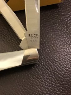 BUCK USA B303-PP-0 IMITATION MOTHER OF PEARL HANDLE STOCKMAN WITH THREE BLADE STOCKMAN NEW IN BOX BUCK USA B303-PP-0 IMITATION MOTHER OF PEARL HANDLE STOCKMAN WITH THREE BLADE STOCKMAN NEW IN BOX