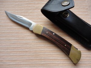 BUCK 110 2 DOT 3rd VERSION ca. 1978 + sheath