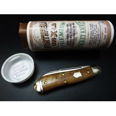 Great Eastern Cutlery #56 Dog Leg Jack 1-Blade Smooth Appaloosa Bone GEC 562118