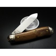 Great Eastern Cutlery #56 Dog Leg Jack 1-Blade Smooth Appaloosa Bone GEC 562118