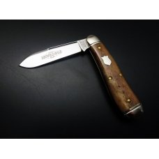 Great Eastern Cutlery #56 Dog Leg Jack 1-Blade Smooth Appaloosa Bone GEC 562118