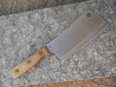 Carvel Hall Meat Cleaver Stainless Molybdenum Steel 6" Knife Wood Handle. Made in Japan. SHARP!!! Carvel Hall Meat Cleaver Stainless Molybdenum Steel 6" Knife Wood Handle. Made in Japan. SHARP!!!