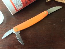 Great Eastern Cutlery Farm & Field 620320 Pocket Carver, Orange Delrin Handle, New (GEC 62) Great Eastern Cutlery Farm & Field 620320 Pocket Carver, Orange Delrin Handle, New (GEC 62)