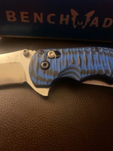 New Benchmade 300-1 Axis Flipper BlueClass 154CM Manual Open With Belt/Pocket Clip New In Box New Benchmade 300-1 Axis Flipper BlueClass 154CM Manual Open With Belt/Pocket Clip New In Box