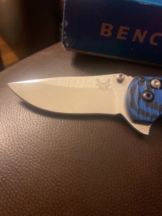 New Benchmade 300-1 Axis Flipper BlueClass 154CM Manual Open With Belt/Pocket Clip New In Box New Benchmade 300-1 Axis Flipper BlueClass 154CM Manual Open With Belt/Pocket Clip New In Box