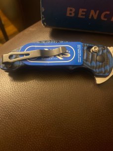 New Benchmade 300-1 Axis Flipper BlueClass 154CM Manual Open With Belt/Pocket Clip New In Box New Benchmade 300-1 Axis Flipper BlueClass 154CM Manual Open With Belt/Pocket Clip New In Box