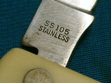 VINTAGE SCHRADE WALDEN NY USA SS105 MELON TESTER FRUIT FOLDING JACK POCKET KNIFE KNIVES OLD VINTAGE SCHRADE WALDEN NY USA SS105 MELON TESTER FRUIT FOLDING JACK POCKET KNIFE KNIVES OLD