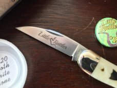 Great Eastern Cutlery Tidioute 190120 Little Rattler, Smooth White Bone Handle, (GEC 19), New Great Eastern Cutlery Tidioute 190120 Little Rattler, Smooth White Bone Handle, (GEC 19), New