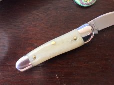 Great Eastern Cutlery Tidioute 190120 Little Rattler, Smooth White Bone Handle, (GEC 19), New Great Eastern Cutlery Tidioute 190120 Little Rattler, Smooth White Bone Handle, (GEC 19), New