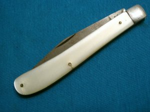 VINTAGE SABRE JAPAN 621 BAREHEAD SERPENTINE JACK FOLDING POCKET KNIFE KNIVES OLD