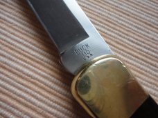 BUCK 110 4 DOT FINGER GROOVE ca.1983 BUCK 110 4 DOT FINGER GROOVE ca.1983