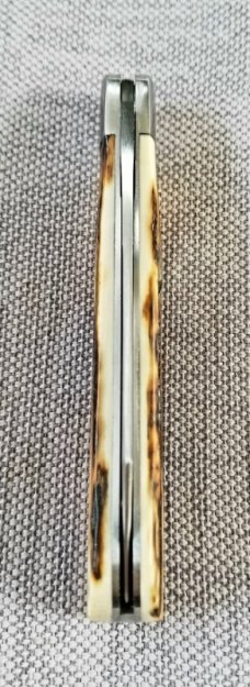 Dean Robertson Custom Mammoth ivory Native Knife, 01 Tool, 4" clsd,New,box and coa#293 Dean Robertson Custom Mammoth ivory Native Knife, 01 Tool, 4" clsd,New,box and coa#293