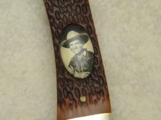 Remington Bullet Madison NC USA Riders of the Silver Screen "Gene Autry" Trapper Knife Remington Bullet Madison NC USA Riders of the Silver Screen "Gene Autry" Trapper Knife