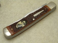 Remington Bullet Madison NC USA Riders of the Silver Screen "Gene Autry" Trapper Knife Remington Bullet Madison NC USA Riders of the Silver Screen "Gene Autry" Trapper Knife