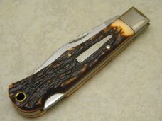 Remington USA 1990 R1306 Double Bubble Secret Agent Lockback Knife Remington USA 1990 R1306 Double Bubble Secret Agent Lockback Knife