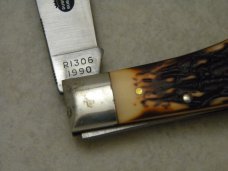 Remington USA 1990 R1306 Double Bubble Secret Agent Lockback Knife Remington USA 1990 R1306 Double Bubble Secret Agent Lockback Knife