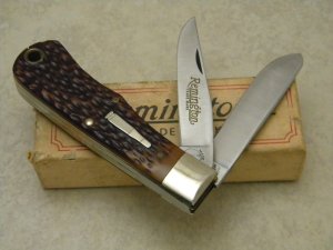 Remington Bullet 1983 R1173 Delrin Baby Bullet Knife in Box