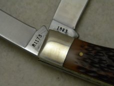 Remington Bullet 1983 R1173 Delrin Baby Bullet Knife in Box Remington Bullet 1983 R1173 Delrin Baby Bullet Knife in Box