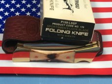 Vintage 1981 Case xx Hammerhead Shark Folding Hunter Knife w Sheath & Orig Box -5159 LSSP -NOS &NM/M Vintage 1981 Case xx Hammerhead Shark Folding Hunter Knife w Sheath & Orig Box -5159 LSSP -NOS &NM/M