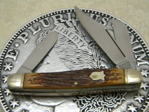 Camillus New York USA #67 Delrin Stockman Knife