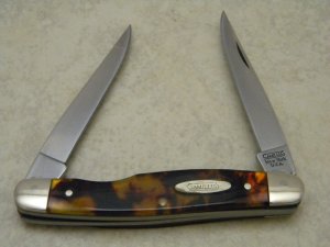 Camillus New York USA Imitation Tortoise Shell Muskrat Knife