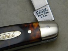 Camillus New York USA Imitation Tortoise Shell Muskrat Knife Camillus New York USA Imitation Tortoise Shell Muskrat Knife