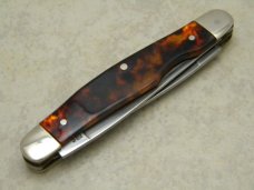 Camillus New York USA Imitation Tortoise Shell Muskrat Knife Camillus New York USA Imitation Tortoise Shell Muskrat Knife