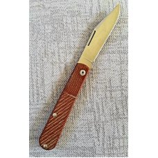 LION STEEL SHUFFLER NATURAL MICARTA EURO BARLOW JACK KNIFE, ULTRALIGHT NIB. 2020 was only time made