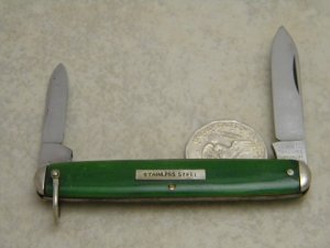 Stainless Cutlery Co. New York City (Camillus Trademark) 2 Blade Pen Knife c.1924-1940