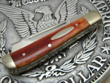 Ka-Bar Kabar Union Cut Co Bone 370 One-Arm Razor Trapper Knife 
