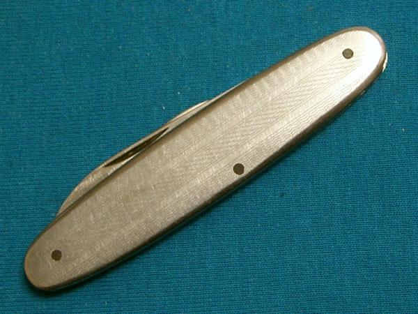 VINTAGE STAINLESS EQUAL END CIGAR PEN JACK FOLDING POCKET FILE KNIFE KNIVES OLD SWEDEN GERMANY