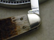 Case USA 1989 NKCA Club Knife ROG 62070 SS Rogers Bone Large Sleeveboard