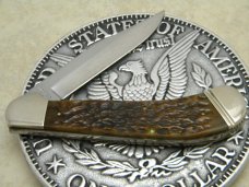Case XX USA Bradford, PA Bone DB61100 SS NKCA 1991 1 Of 4000 Saddlehorn Knife 