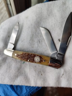 Canal Street Three Blade Serpentine Stockman