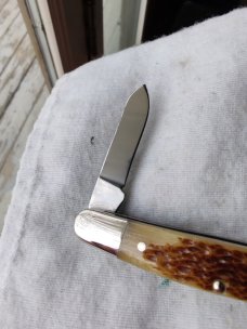 Canal Street Three Blade Serpentine Stockman Canal Street Three Blade Serpentine Stockman