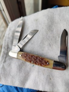 Canal Street Three Blade Serpentine Stockman Canal Street Three Blade Serpentine Stockman