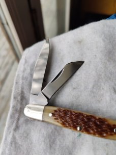 Canal Street Three Blade Serpentine Stockman Canal Street Three Blade Serpentine Stockman