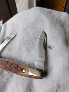 Canal Street Three Blade Serpentine Stockman Canal Street Three Blade Serpentine Stockman