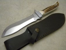  Hen & Rooster HR-4902 German Stainless Steel Stag Handle Bowie Knife