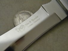  Hen & Rooster HR-4902 German Stainless Steel Stag Handle Bowie Knife