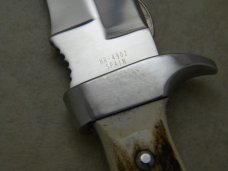  Hen & Rooster HR-4902 German Stainless Steel Stag Handle Bowie Knife