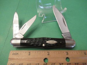 Case XX 1976 Bone Swell Center Whittler , EDC Pattern # 6383