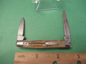 Case XX 1976 Grey Etch Stag Pen Pattern # 5233 SSP