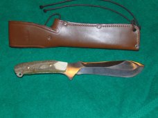 Puma Germany New Hunter 118375 Knife With Factory Leather Sheath GERMANY Puma Germany New Hunter 118375 Knife With Factory Leather Sheath GERMANY