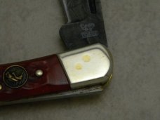 Hen and Rooster Bertram Cutlery Solingen Germany HR351RPBD Damascus Lockback Knife Hen and Rooster Bertram Cutlery Solingen Germany HR351RPBD Damascus Lockback Knife