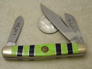 Hen and Rooster Bertram Cutlery Solingen Germany 313 HPC Stockman Knife